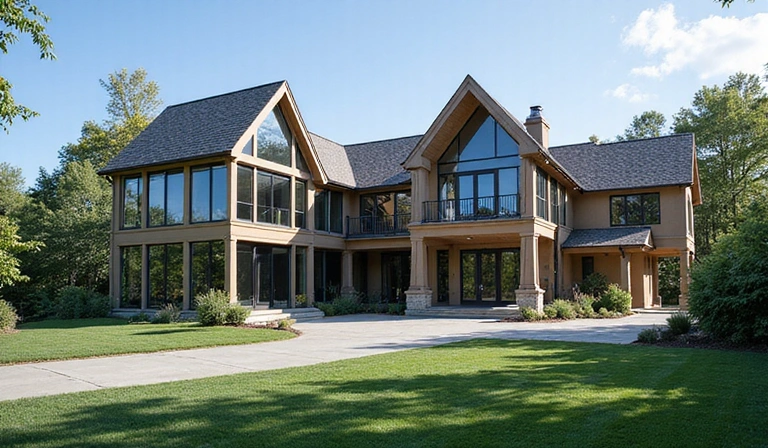 Architectural styles in luxury homes