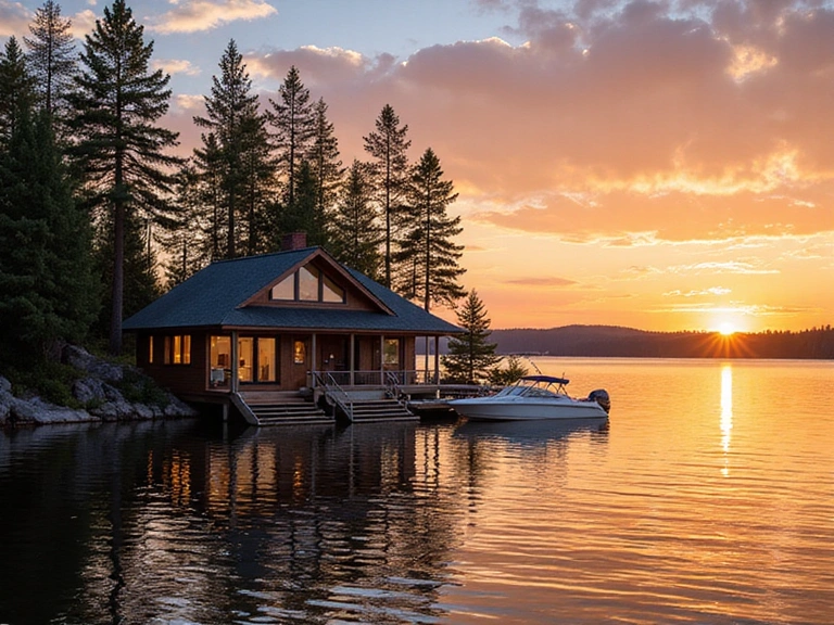 Muskoka lakeside cottage