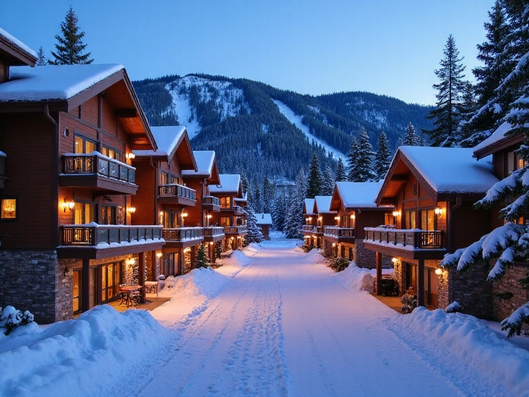 Whistler mountain village